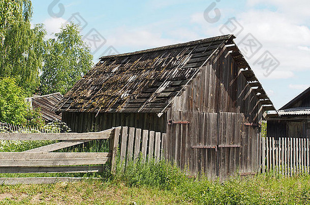 村里的木屋