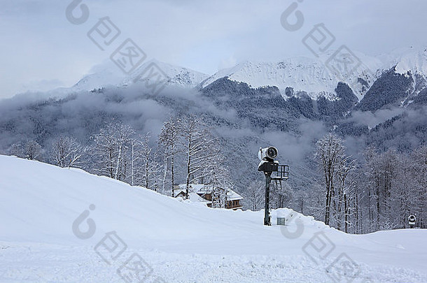 罗莎胡特阿尔卑斯度假村的<strong>雪</strong>