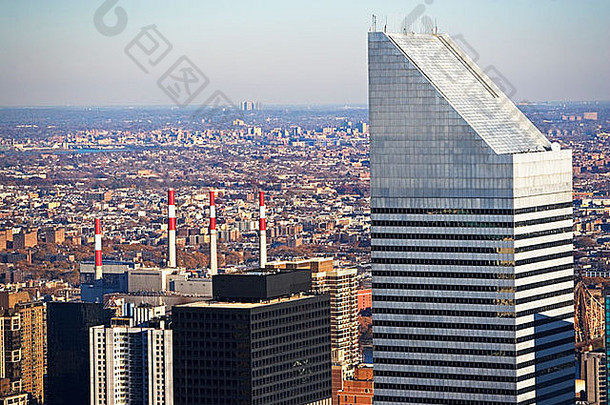 纽约城市纽约曼哈顿花旗集团建筑旅行旅游高上升公寓鸡笼居住建筑