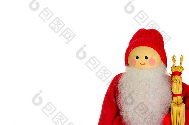 斯堪的纳维亚圣诞老人玩偶。