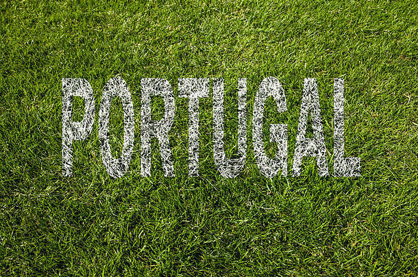 草地上的葡萄牙