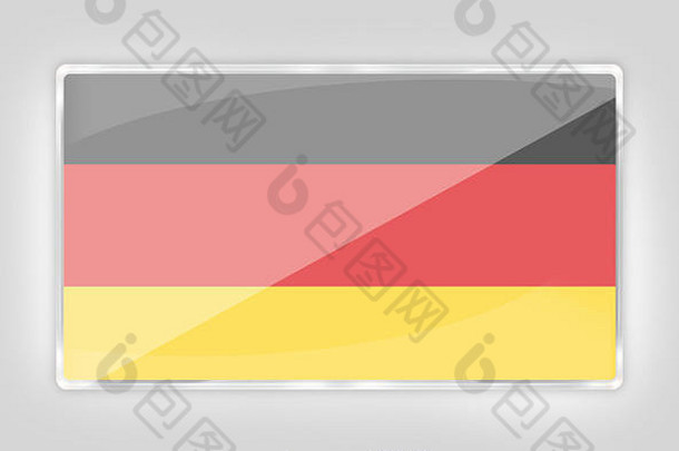 创意现代图标按钮德国风格透明