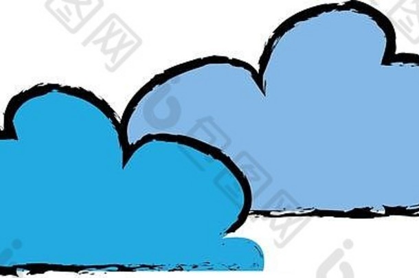 云天空自然Cloudscape天气符号