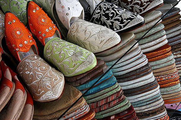 摩洛哥卡萨布兰卡Baboush鞋店