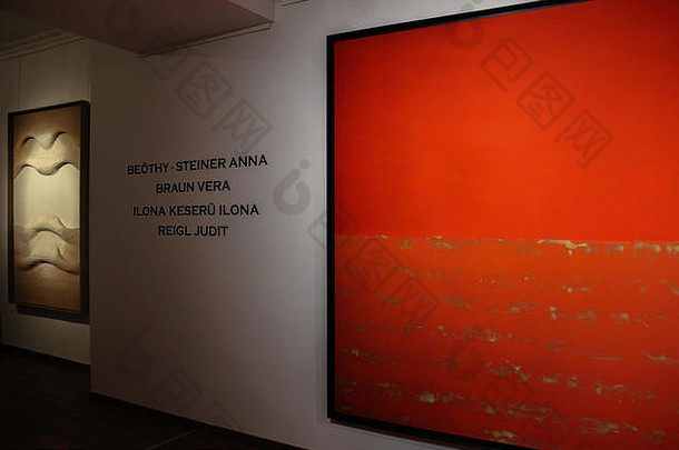 米索达·诺克-展览-四位抽象女艺术家-贝西-施泰纳·安娜，布劳恩·维拉-伊洛娜·凯塞鲁·伊洛娜-雷格尔·朱迪特。。。