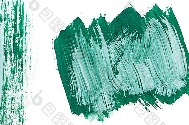翡翠绿色水粉画难看的东西背景油漆设计元素