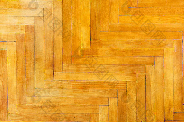 背景光涂漆的橡木木木条镶花之地板