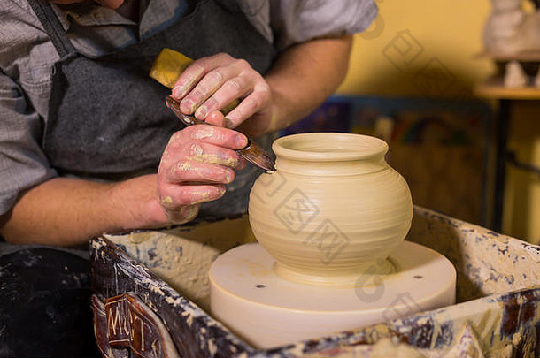 陶艺作坊专用工具专业陶艺雕刻壶