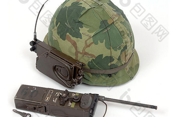 美国越南期模式头盔队水平广播接收机prr发射机PRT-A