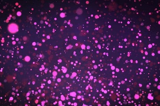 粉红色的粒子背景灰尘粒子镜头耀斑闪闪发光的灯摘要色彩斑斓的散景背景闪闪发光的散焦闪烁的火花