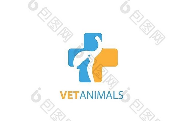 兽医动物标志