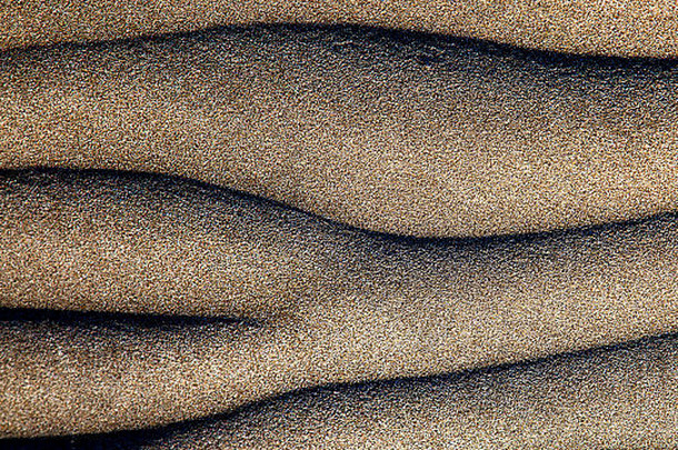 摘要纹理干沙子海滩兰斯洛特西班牙