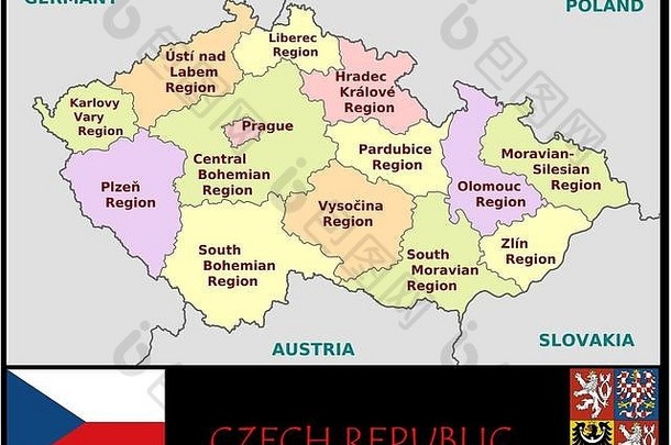 捷克共和国行政分歧