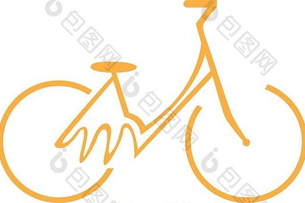 独立自行车图标