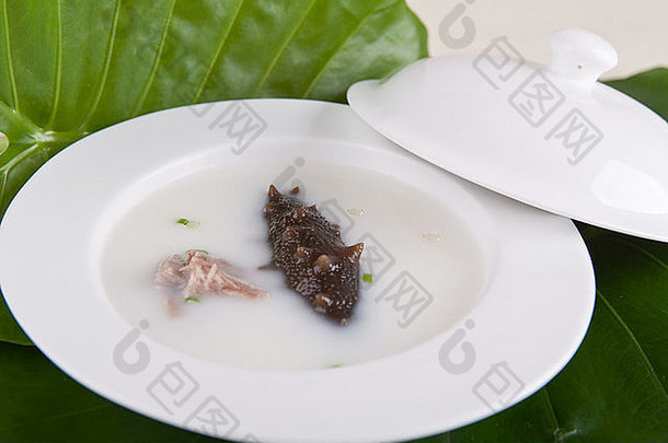 中国美食海蛞蝓鸡汤