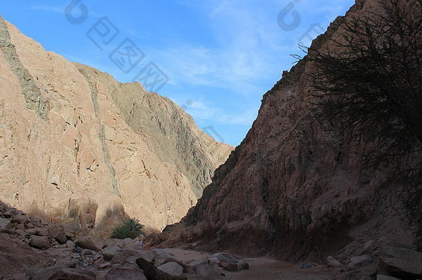 美丽的峡谷，<strong>埃及</strong>的群山。沙姆沙伊赫