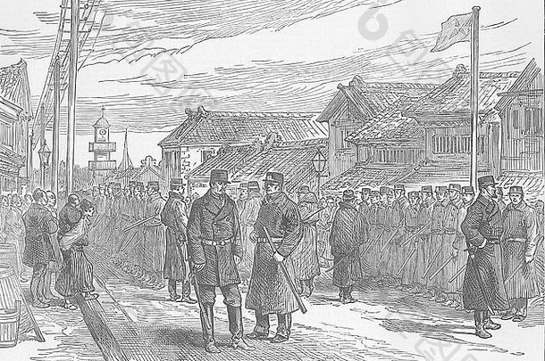 1878年，日本成为日本<strong>警察</strong>的大师。<strong>图文</strong>并茂的伦敦新闻