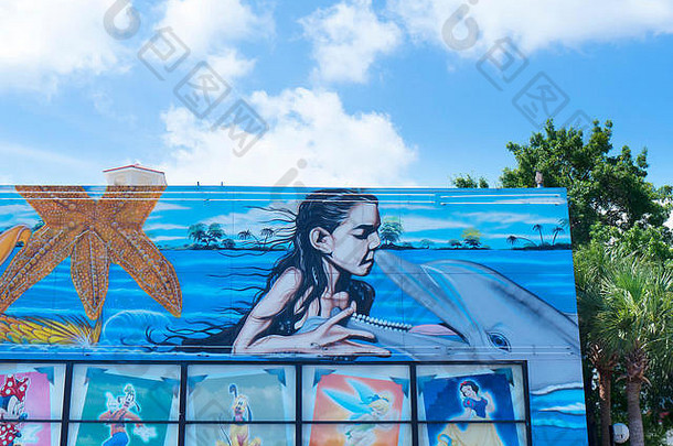 街艺术奥兰多佛罗里达美国