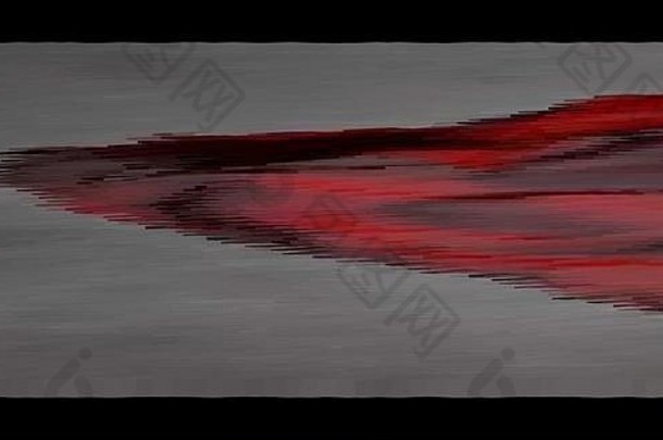 黑色背景上的红色复古神秘画。勃艮第的丝绸像血一样悬垂。