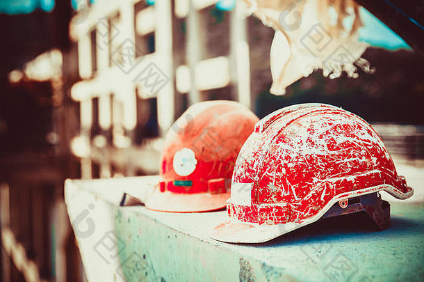 安全头盔工程建设工人设备