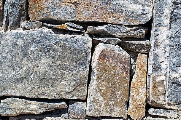 石头花岗岩墙花岗岩科西嘉岛
