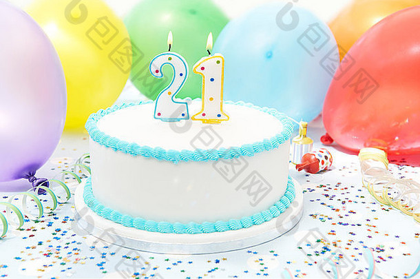 蛋糕庆祝生日