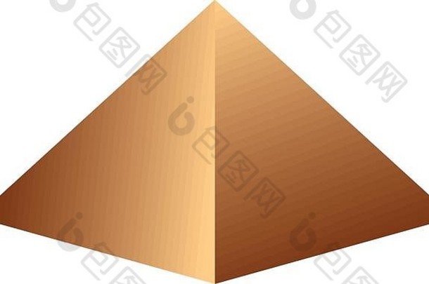 piramid信息图形演示图标