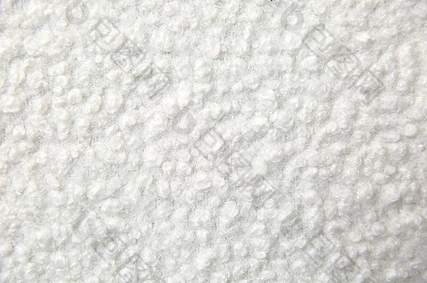 质地有趣的棉毯，以一种相当艺术的方式不规则地起皱。