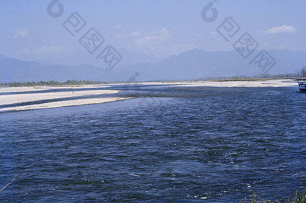 玛纳斯河阿萨姆邦印度亚洲