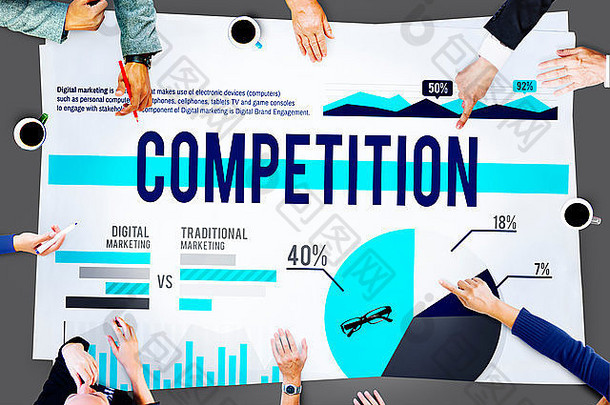竞争企业挑战目标市场营销概念