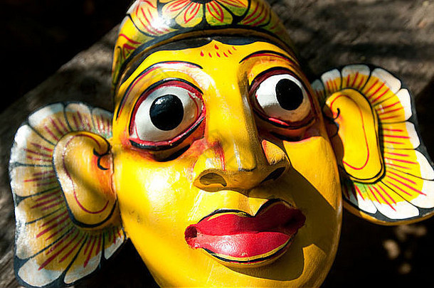 纪念面具，内贡博，斯里兰卡