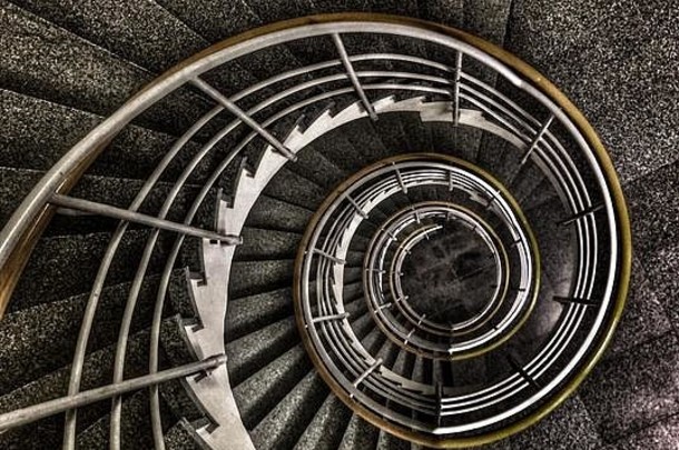 瑞典塞特拉的楼梯。