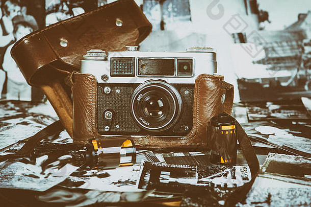 古董电影相机