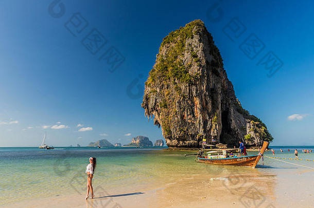 典型的岛视图泰国