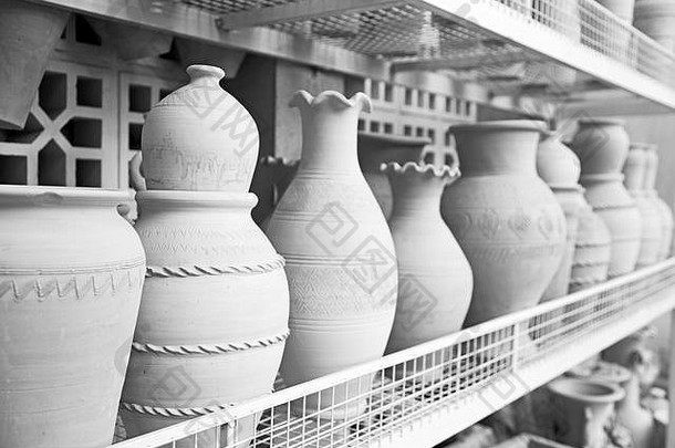 市场出售制造业容器阿曼马斯喀特陶器