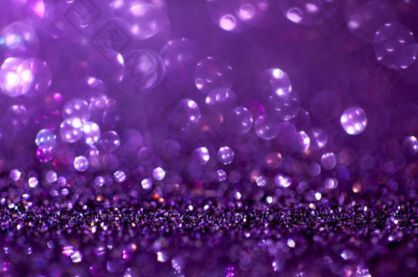 紫色的闪闪发光的魔法背景散焦光免费的集中的地方设计摘要背景