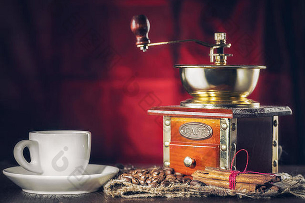 咖啡生活咖啡磨床图尔卡语杯