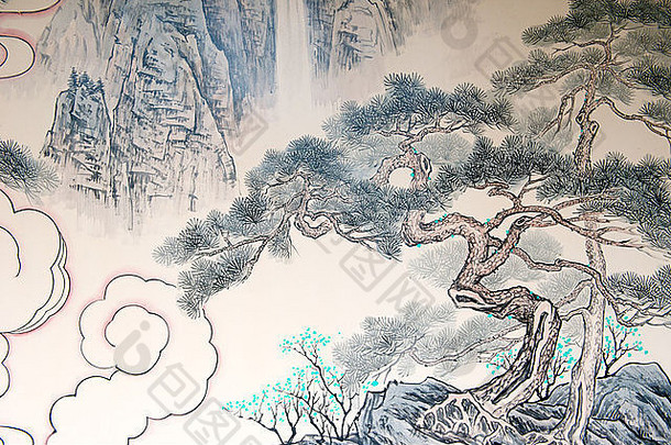 中国人经典景观绘画自然