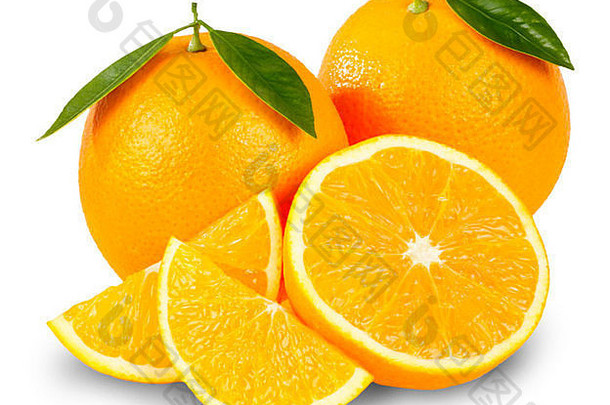 橙子白色