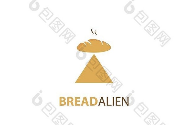面包船外星人标志