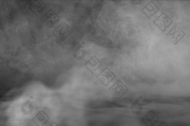 抽烟云背景摘要烟慢运动有雾的纹理