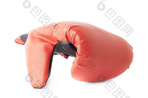 单红色的黑色的<strong>拳击</strong>手套