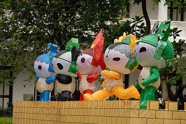 奥运广告在香港香港公园在香港香港中国