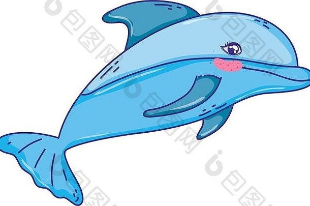 海豚热带野生海动物