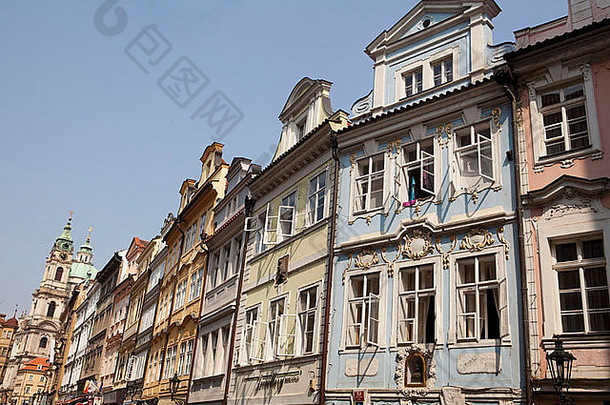 捷克共和国建筑布拉格城市体系结构艺术纪念碑住房旅游旅行场景城市