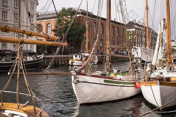船运河新端口哥本哈根