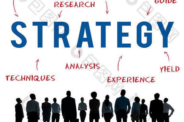 策略业务公司策略市场营销概念
