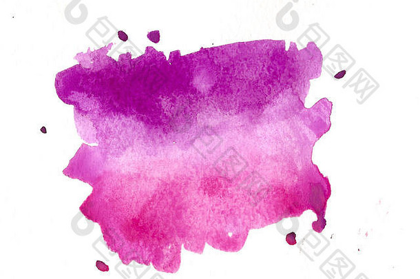 水彩粉红色的purplelabel