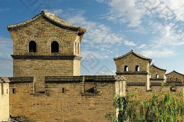 墙强化城市平遥山西中国