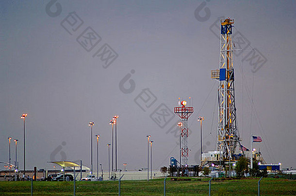 石油吊杆钻井钻井平台气体公共拥有机场财产表示强烈的搜索化石燃料能源